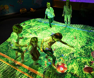 Interactive hopscotch